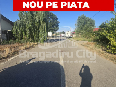 Teren ingradit pentru casa Cornetu