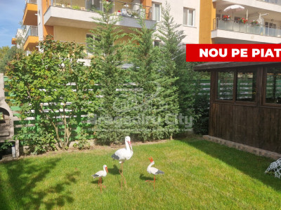 Ap 3 cam parter cu gradina Adora mobilat utilat